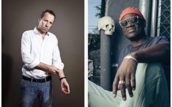 Philippe Vilain and Alain Mabanckou